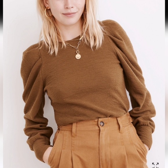 Madewell Tops - NWT Madewell Pleated Top